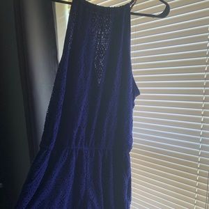 Royal blue romper